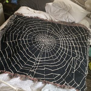 NEW! Spiderweb blanket/ wall tapestry from Strike Gently Co RARE!